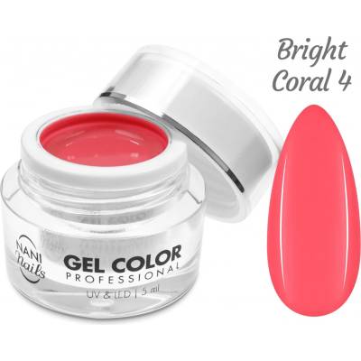 NANI UV/LED gél Bright Coral 5 ml