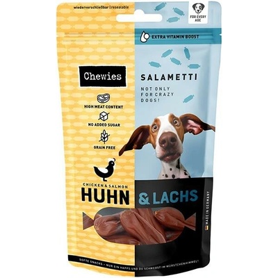 Chewies Salametti kuracie mäso a losos 60 g