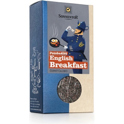 SONNENTOR - Стимулираща английска закуска, органичен черен чай, 70гр