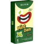Olivia Dams Olivia Dams: Mint - Green latex drapes for oral sex (6 pcs)