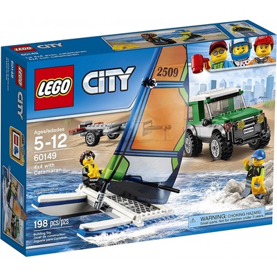 LEGO® City 60149 4x4 s katamaránom