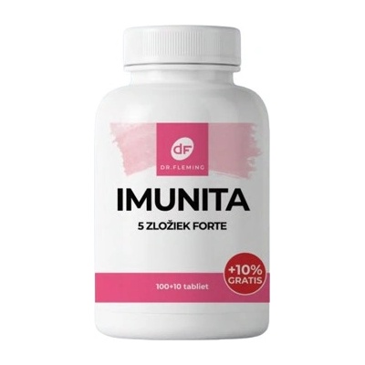 Dr.fleming Imunita 5 zložiek Forte +10% gratis 110 tabliet