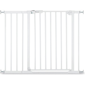 Hauck Предпазна преграда за врата Hauck - Clear Step Autoclose 2 + удължител 21 cm, бяла (597507)