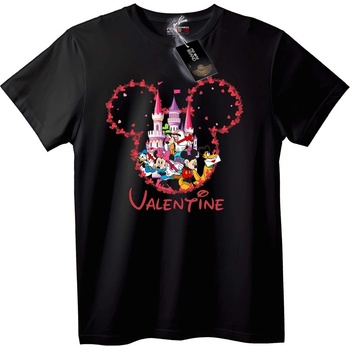 NOONEBRAND Тениска Disney Валентинка Mickey - L, White