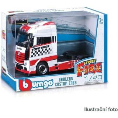 Bburago Auta Street Fire Haulers custom cabs 1:43