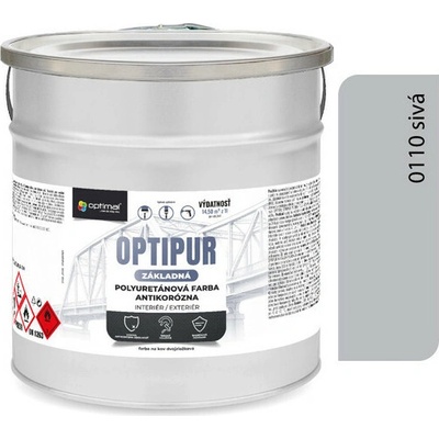 Optipur U2061 Základná polyuretanová farba 2,5 l sivá