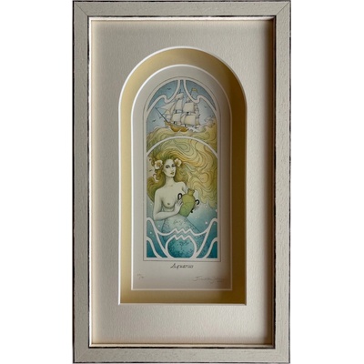 Jelenová Františka - Aquarius | 20.7x33.7