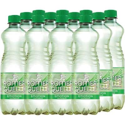 Römerquelle Lemongrass ochucená s příchutí citronové trávy sycená 12 × 500 ml