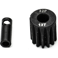 KONECT Ocelový motorový pastorek 13 zubů modul 32DP s 5 mm vrtáním a 3,17 mm adaptérem