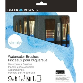 Daler-Rowney Simply Комплект четки 10 бр (216616010)