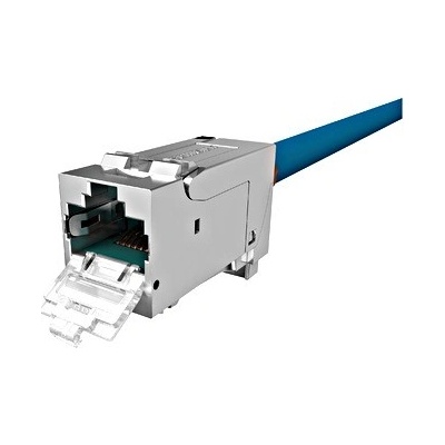 SCHRACK PERFORMANCE LINE modul RJ45, STP,Cat.6a 10Gb,4PPoE 100W,24ks HSPMRJ6G2A