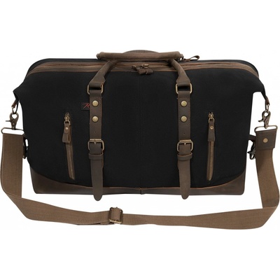 ROTHCO taška EXTENDED Weekender cestovná ČIERNA