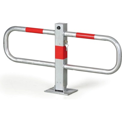 Parkovacia zábrana - zahradzovací stĺpik s absorbciou nárazu, výška 510 mm