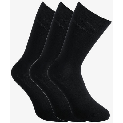 Styx 3PACK Styx Високи бамбукови чорапи Черно Styx | Cheren | МЪЖЕ | 35-38