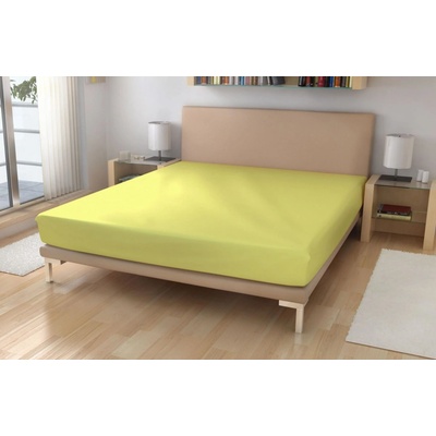 Polášek plachta jersey svetlo žľtá 60x120