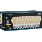 Mexen Vintis 10x LED нажежаема жичка крушка E27, A60, 4W, Топла - 2200K, 400 lm, кехлибарена (L150-E27-0422-50x10)