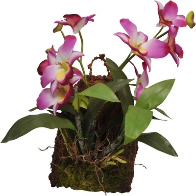 Lucky Reptile Závěsná orchidej purpurová 20x30 cm – Zboží Dáma