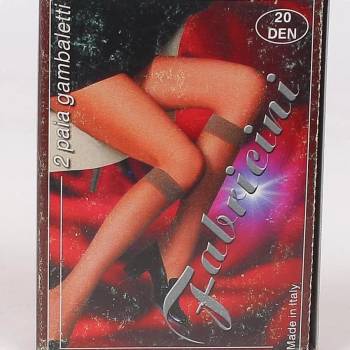 Image 1 of Дамски 3/4 чорапи в жълт цвят 20 den - 2 броя