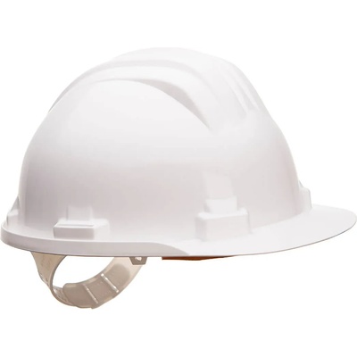 Portwest ps61 / Предпазна работна каска, невентилирана - бяла Регулируема (ps61whr)