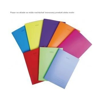 Herlitz Zošit 564 A5 s PP obalom mix farieb