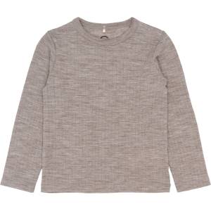 Mikk-Line Детски вълнен пуловер Mikk-Line Kid's Merino Wool L/S Top Merino longsleeve - Melange Denver - размер 104 (EU) (704-6010-0211)