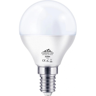 Eta Eko LEDka mini globe 4W E14 Teplá bílá G45-PR-323-16A