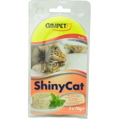 Gimpet ShinyCat Kitten kuře 2 x 70 g