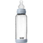 Bibs Стъклена бебешка бутилка Bibs - Със силиконов биберон, 240 ml, Baby Blue (50201231) - ozone