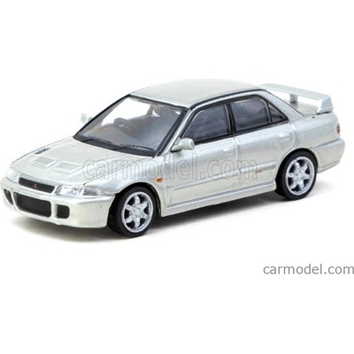 Tarmac Mitsubishi Lancer Gsr Evolution Iii 1995 Silver 1:64