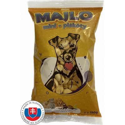 Majlo mini piškóty pre zvieratá piškóty 120 g