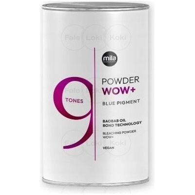 Mila Powder WOW rozjasňovač na vlasy, zesvětlující prášek až o 9 tónů, 500 g