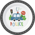Godan Хартиени чинии Police 23 см