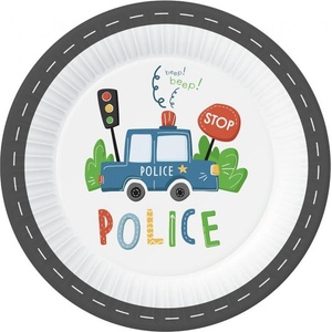 Godan Хартиени чинии Police 23 см
