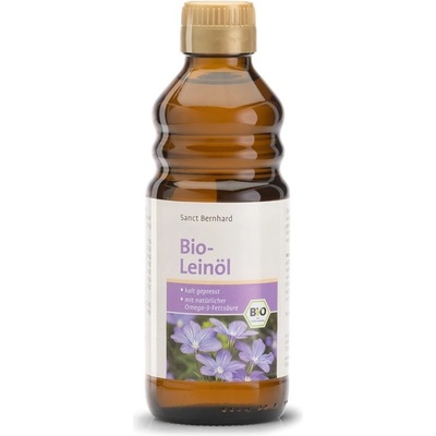 Kräuterhaus Sanct Bernhard KG BIO Lněný olej 0,25 l