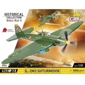 Vincobiosis COBI 5744 Historical Collection WWII IL-2M3 Shturmovik 625 blocks