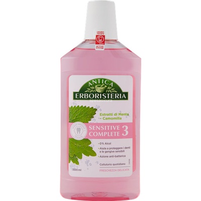 Antica Erboristeria Sensitive Complete 3 na citlivé zuby 500 ml