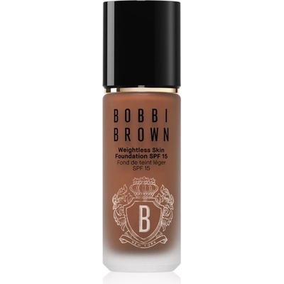 Bobbi Brown Weightless Skin Foundation SPF15 dlhotrvajúci make-up s hydratačným účinkom Cool Walnut 30 ml