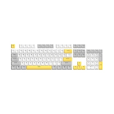 Marvo PBT Keycap set KP-04 US žlutá