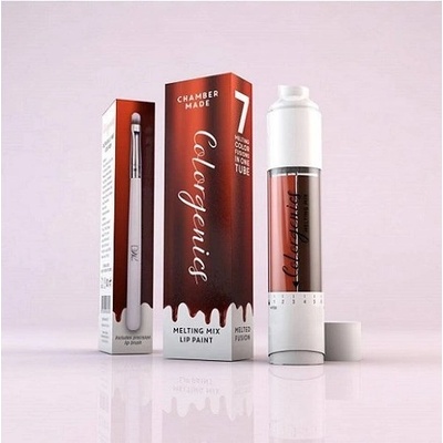 DreamWeave Colorgenics Melting Mix Lip Paint Orange/Brown rúž v lesku s ricinovým olejem oranžová/hnědá 4,8 ml