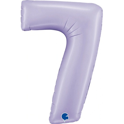Grabo Fóliový balónek 102 cm číslo 7, tři barvy Fialová