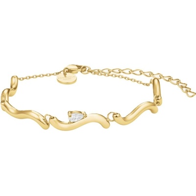 Rosefield Originální náramek s krystaly Wave JBDWG-J1305