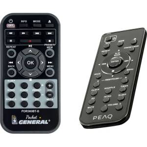 GENERAL Peaq pdr360bt-b - дистанционно управление дубликат (pdr360bt-b) Дистанционно