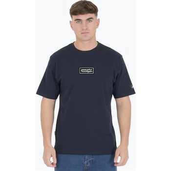 Peaceful Hooligan Тениска Peaceful Hooligan Men's Peaceful Microbox Regular Fit T-Shirt - Navy