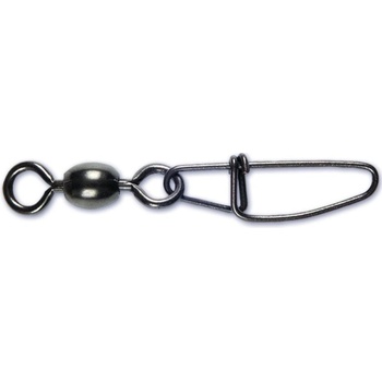 Black Cat karabinka s obratlíkom Cross Lock Swivel veľ.4 100 kg 3 ks