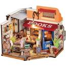 Ostatní stavebnice RoboTime Miniatura domečku Knihkupectví na rohu