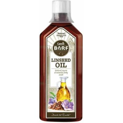 Canvit BARF Linseed oil 0,5 l olej z lněných semínek