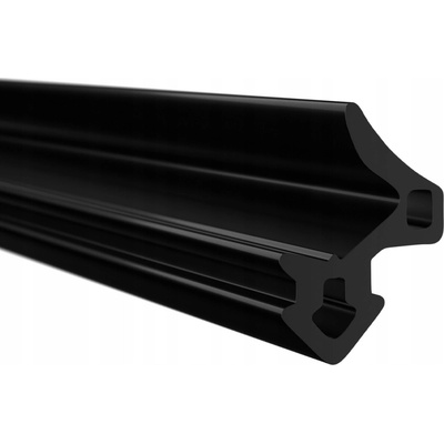 Okenní těsnění pro okna, černé PVC GEALAN S-1188, 50 m – Sleviste.cz