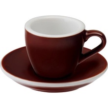 Loveramics Egg Espresso šálka s podšálkou hnedá 80 ml