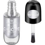 essence лак за нокти Satin Chrome, сатенен финиш, нюанс 04 SteelGPT, 8 мл