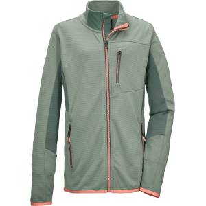 killtec Детско поларено яке killtec Kid's Kos 140 Fleece jacket - Helles Naturgrün - размер 116 (EU) (703-6839-0211)